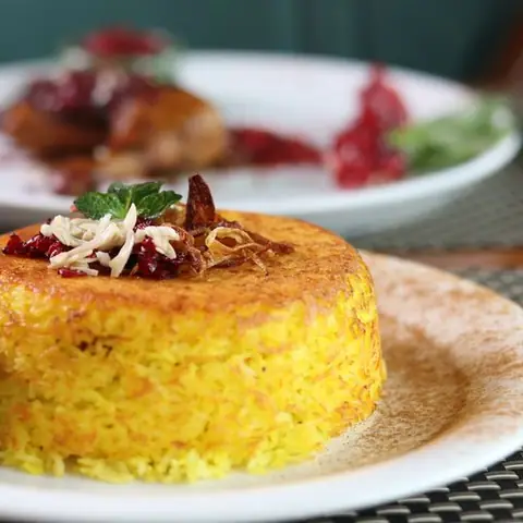 رز بالزعفران
